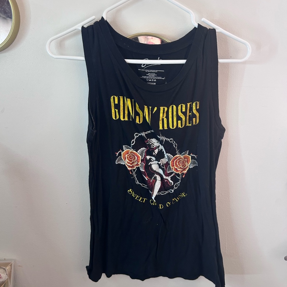 Bravado Black Guns N' Roses Muscle Tee